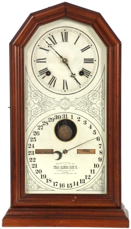 Ithaca No. 11 Octagon Calendar Clock